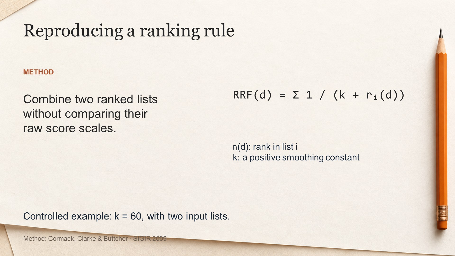 Paper presentation sample slide